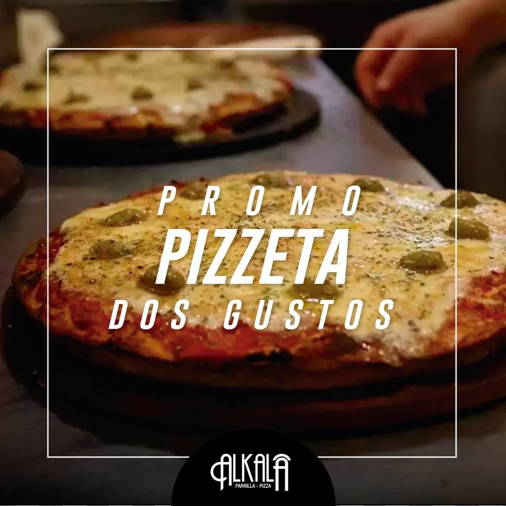 ALKALA Pizzeta con gustos 