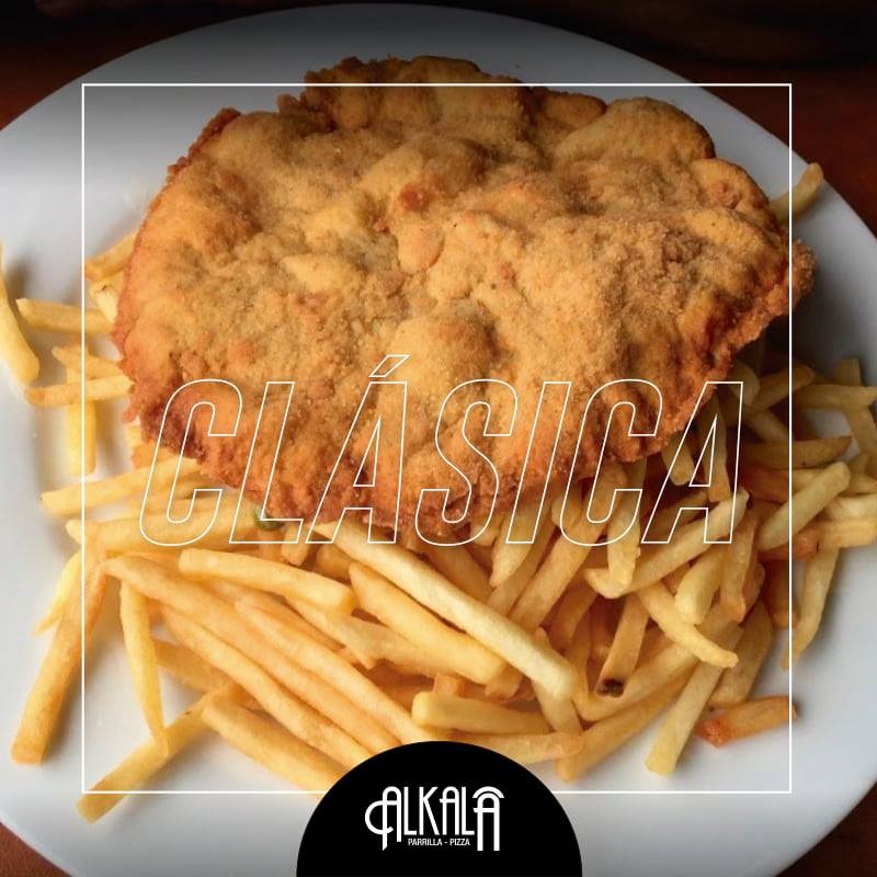 ALKALA Milanesa con Papas Fritas 