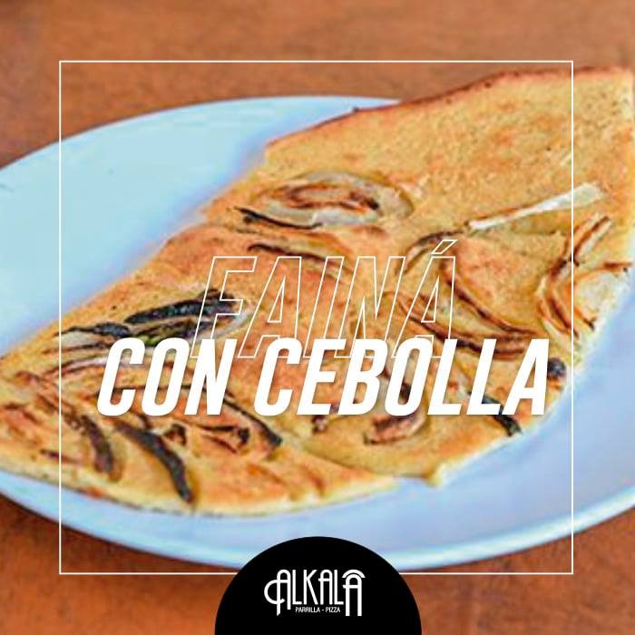 ALKALA Fainá con Cebolla 