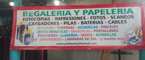 REGALERIA Y PAPELERIA ROMI 