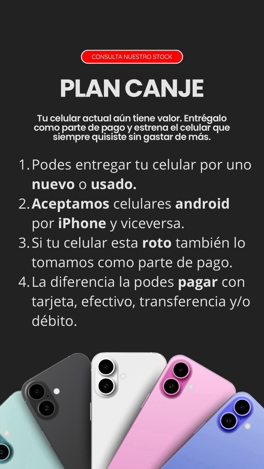 Red Virtual RED VIRTUAL Plan canje de celulares 