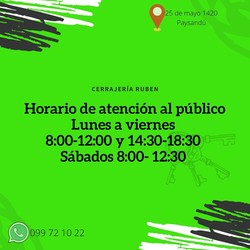 CERRAJERIA RUBEN 