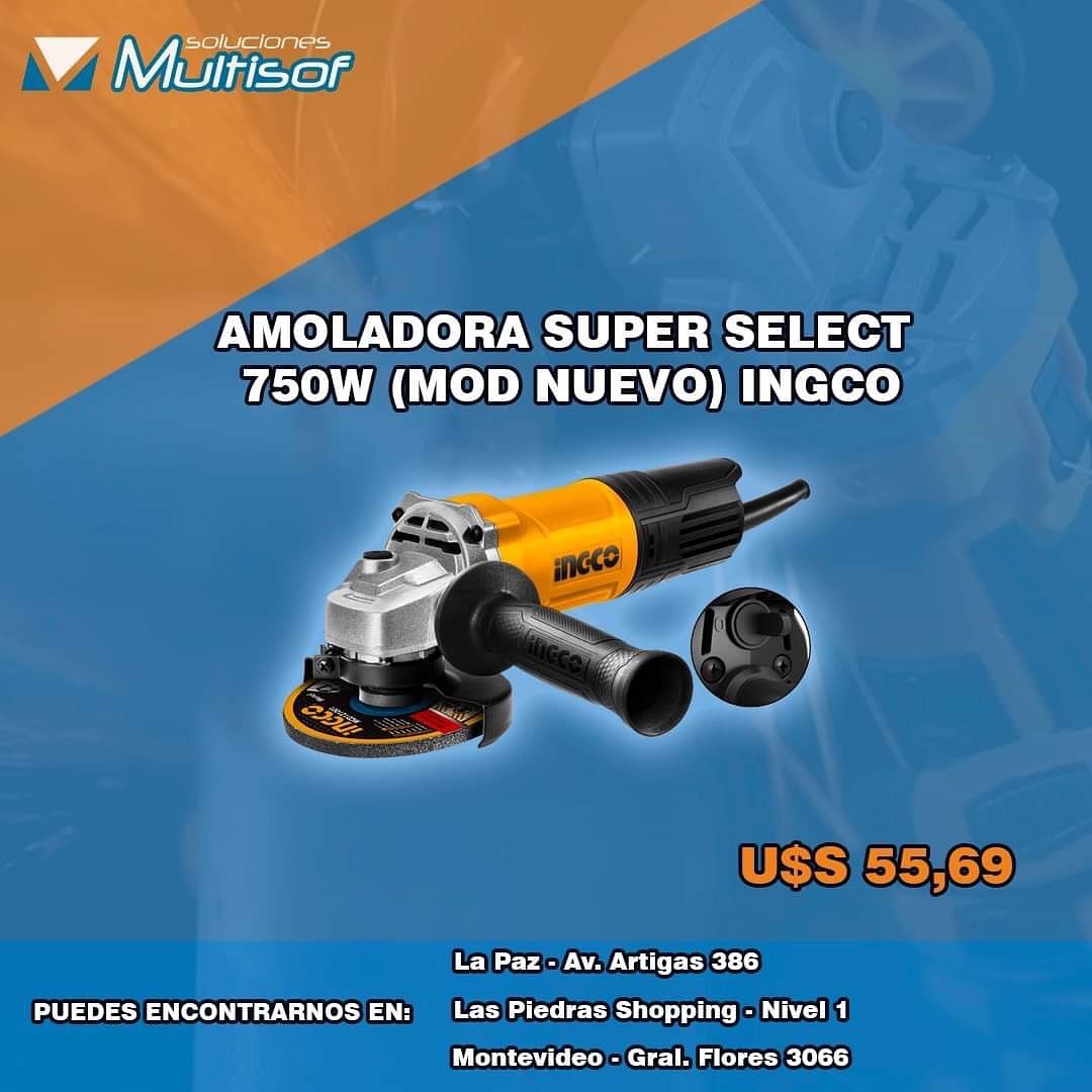 SOLUCIONES MULTISOF Amoladora súper select 