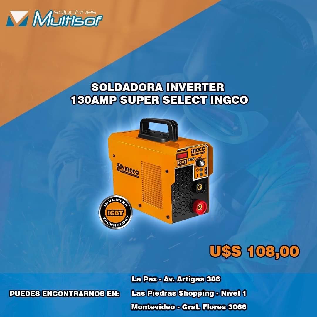 SOLUCIONES MULTISOF Soldadora inverter 
