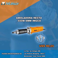 SOLUCIONES MULTISOF Amoladora recta