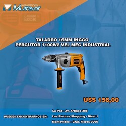 SOLUCIONES MULTISOF Taladro 16 mm