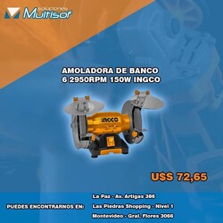 SOLUCIONES MULTISOF Amoladora de banco