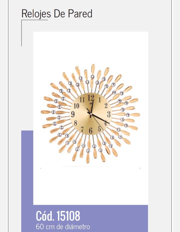 MULTI PLAST FLORIDA Reloj de pared 