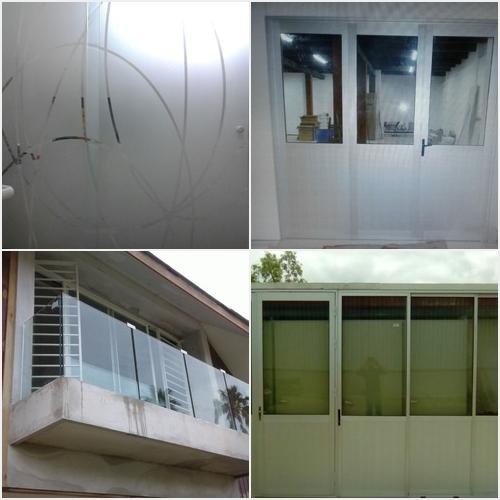 VARIOS EN ALUMINIO Y VIDRIO VIDRIERIA Y ALUMINIO