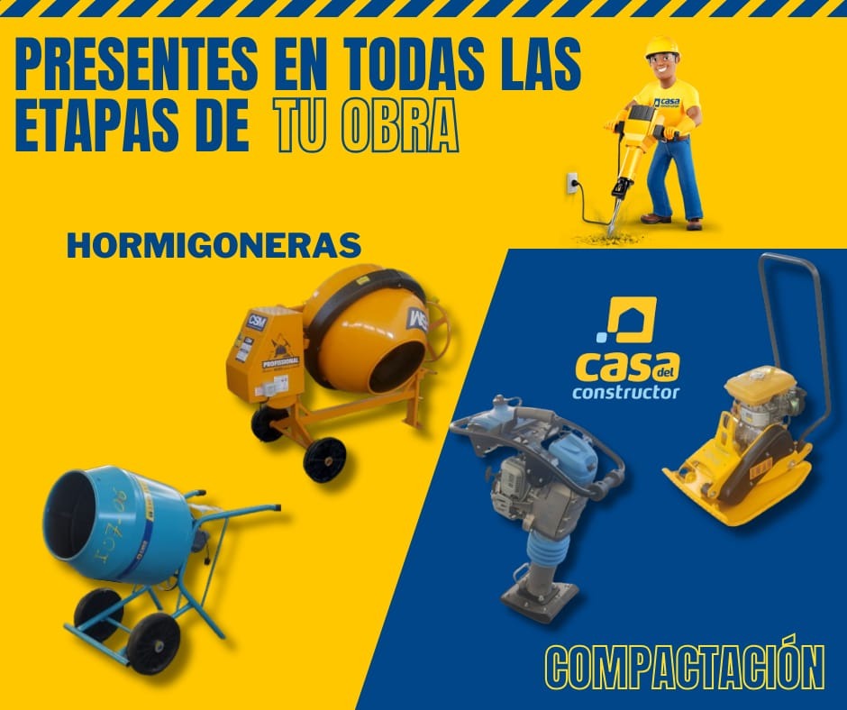 Casa del Constructor (Maldonado) Casa del Constructor  Alquiler de equipos de construcción
Hormigoneras 
