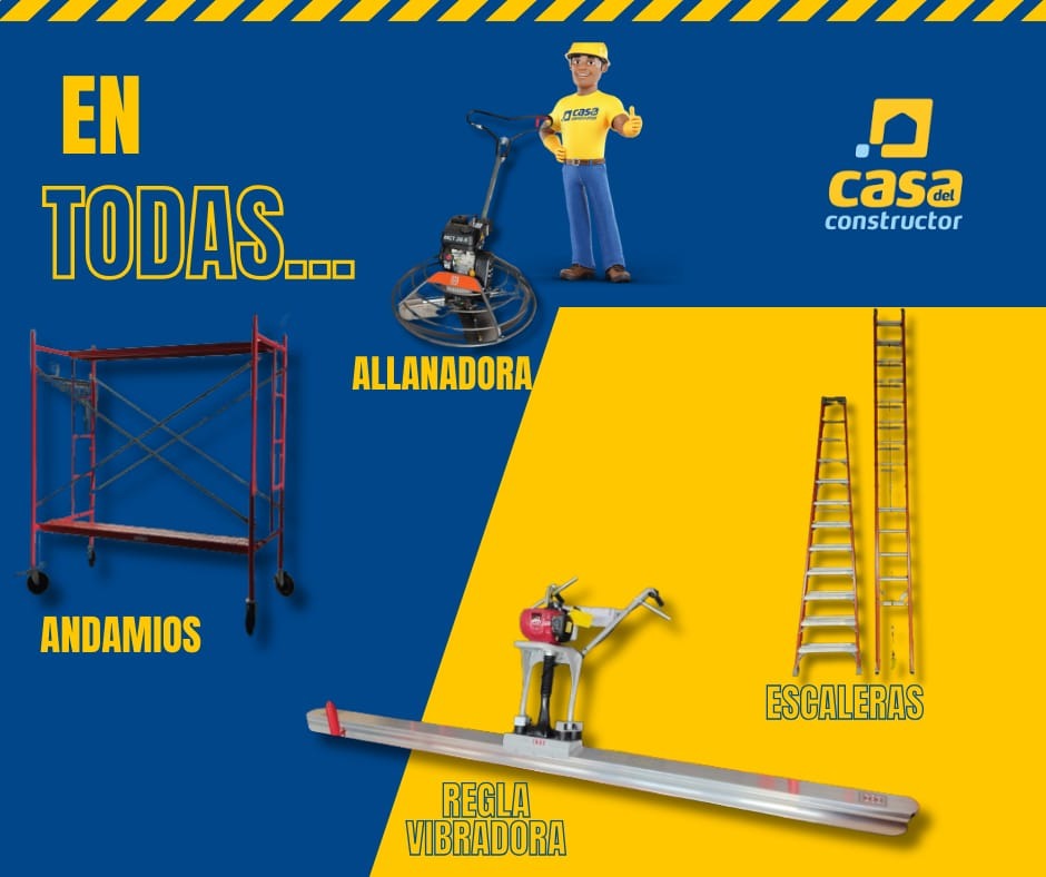 Casa del Constructor (Maldonado) Casa del Constructor  Alquiler de equipos de construcción
Andamios
Allan