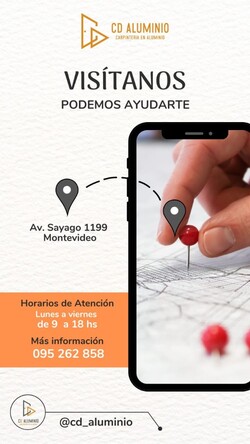 CARPINTERÍA EN ALUMINIO CD 