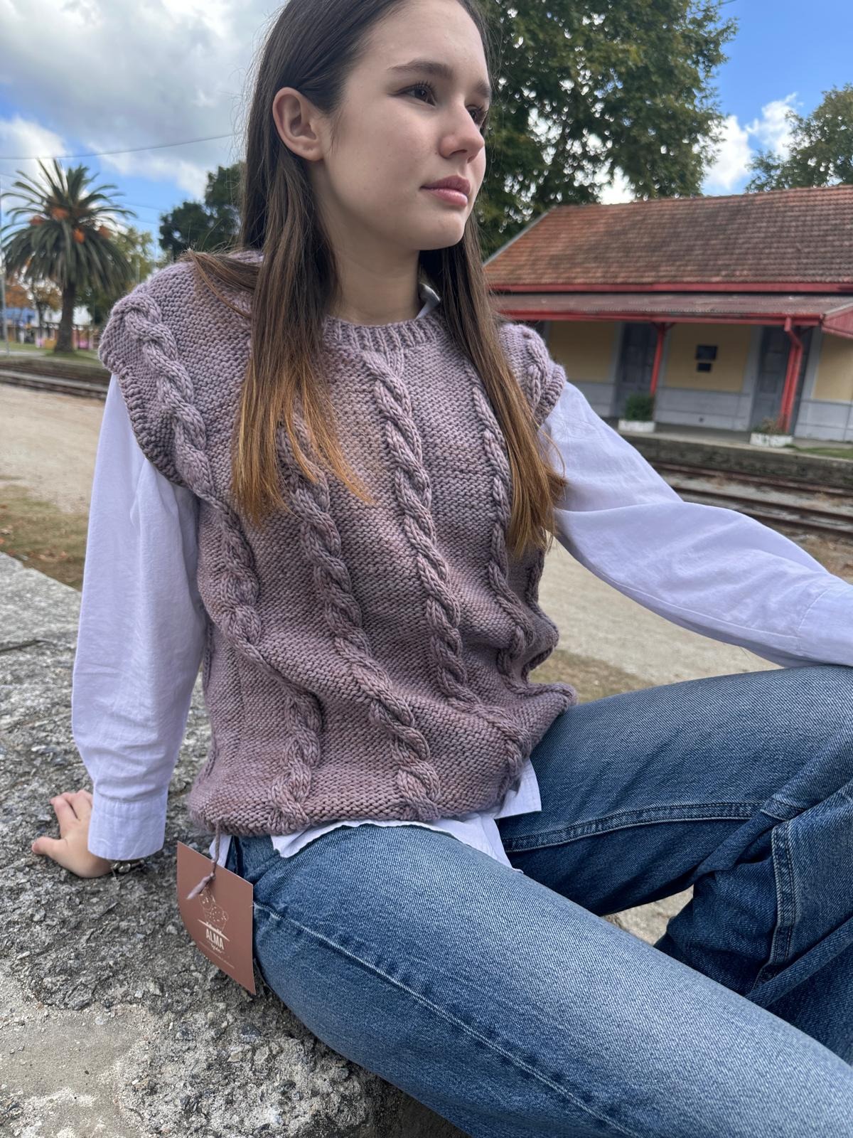 ALMA TEJIDOS Chaleco nostalgia 