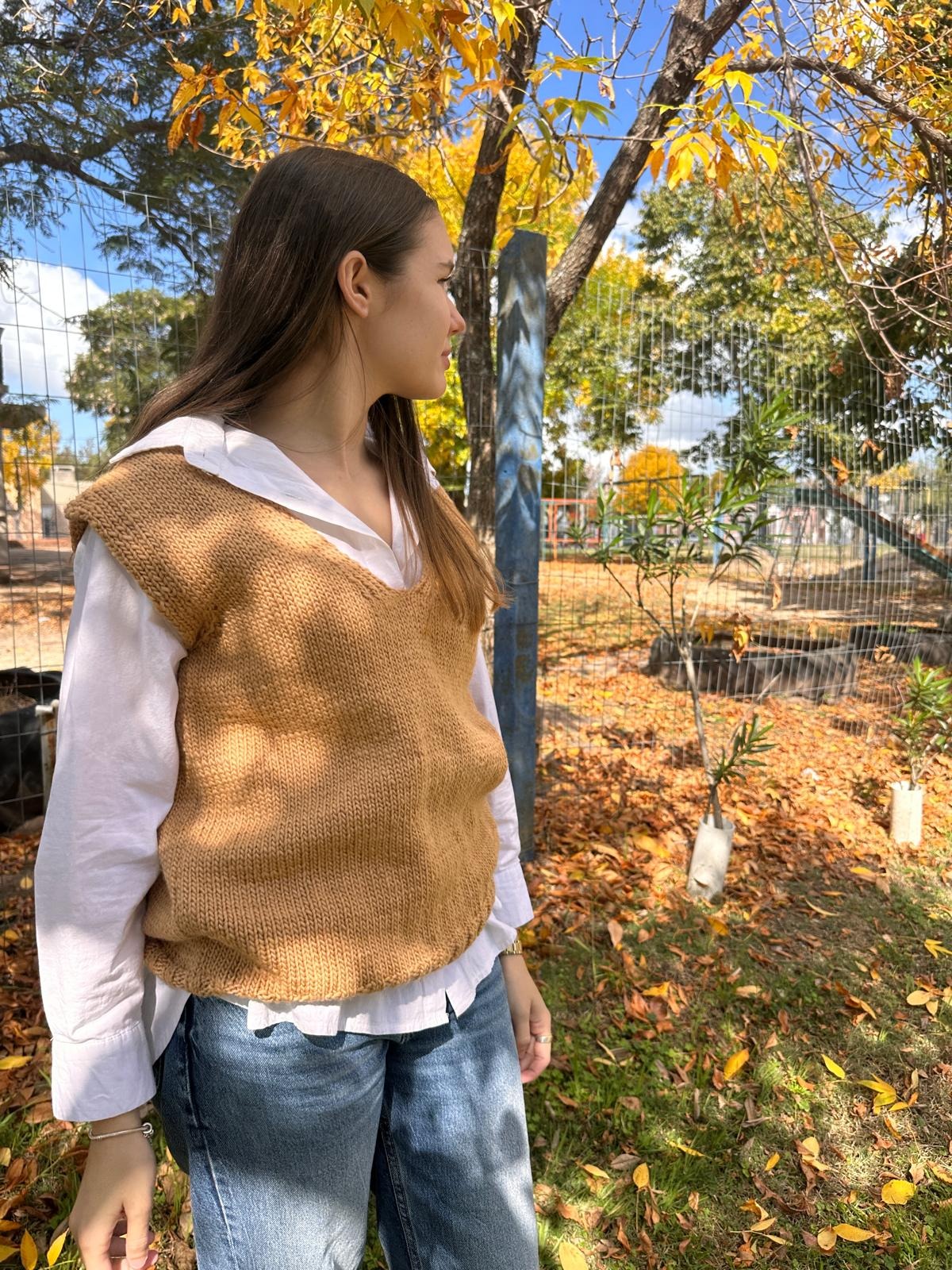 ALMA TEJIDOS Chaleco Terra 