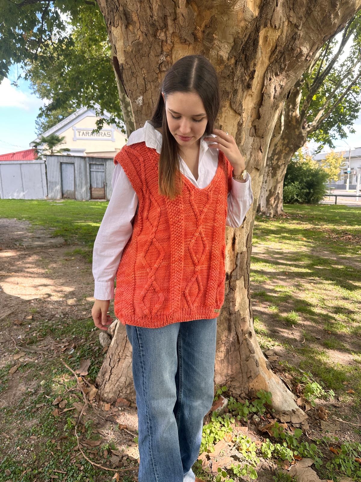 ALMA TEJIDOS Chaleco RAIZ 