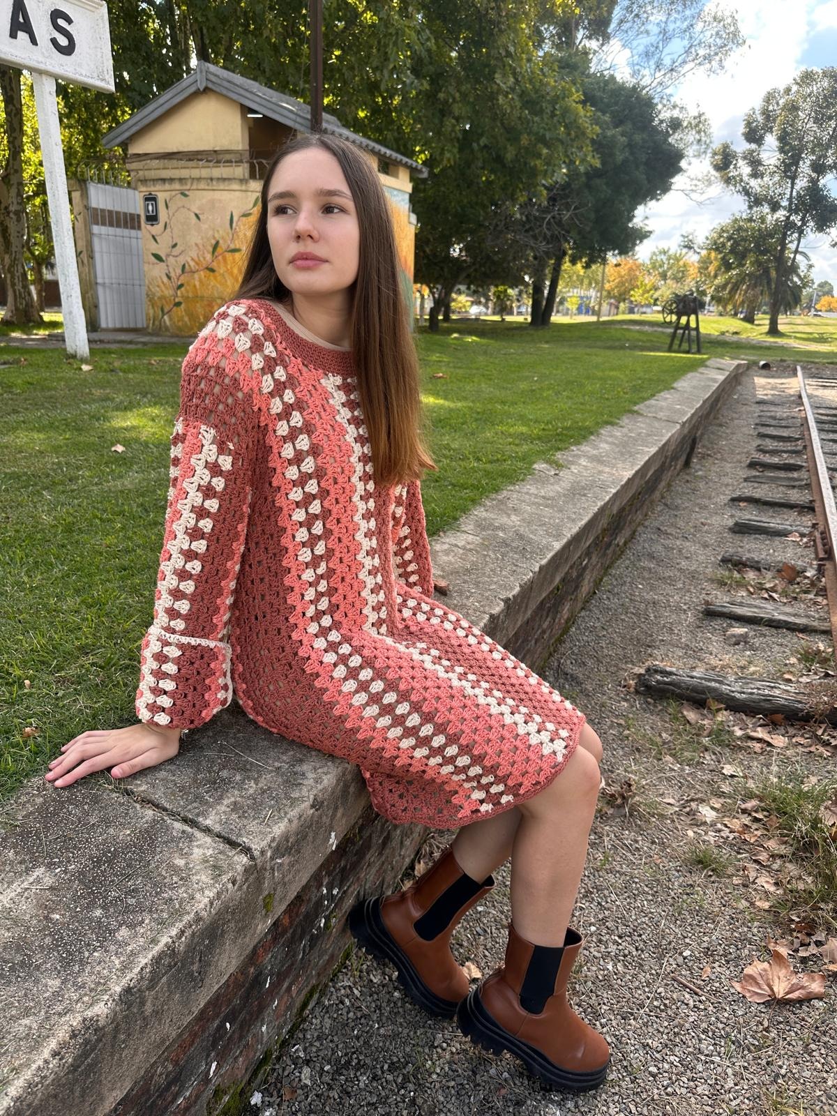 ALMA TEJIDOS Vestido ESTACIÓN 