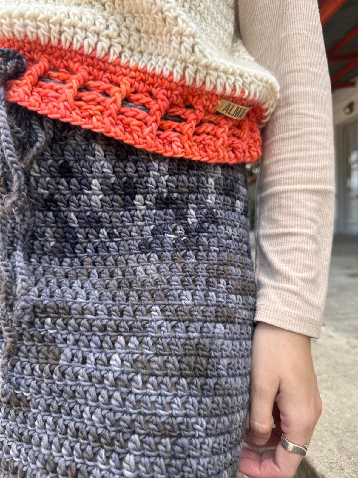 ALMA TEJIDOS Pollera BRUMA 