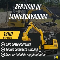MICRO SERVICIO DE MINIEXCAVADORA 
