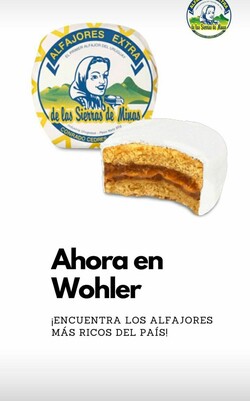 Wohler Rotisería y Pollería Alfajores Sierra de Minas