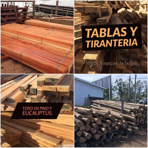 TABLAS Y POSTES MADERAS DEL SUR