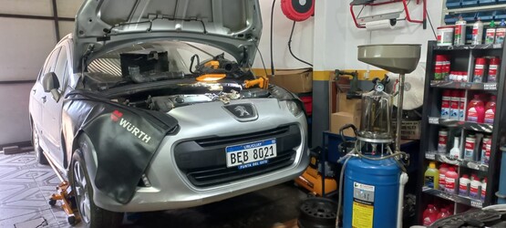 Automecánica MG Mecánica cambio de caja de agua completa de termostato con caño trasero y cable! Para la Peugeot 308 con motor 1.4 cadenero/turbo