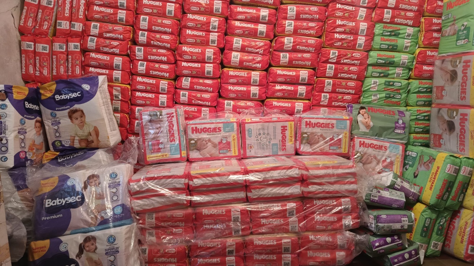 PAÑALERA MULTI RUBROS  UY Huggies 