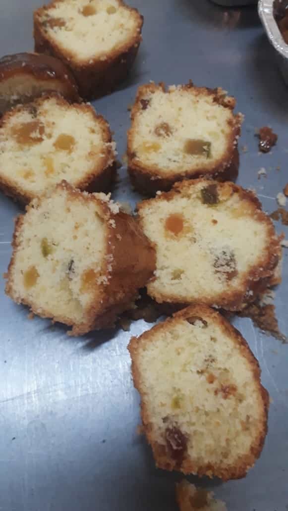 EL GOLOSITO  budines con FRUTAS, PASAS, MANI y NUECES, NARANJA,