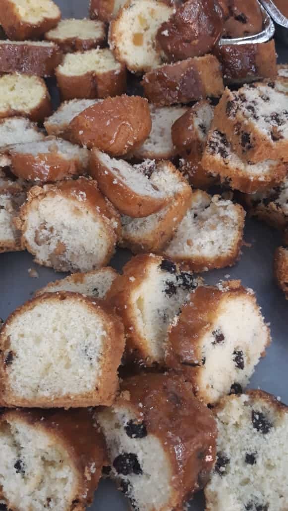 EL GOLOSITO  BUDINES con FRUTAS, PASAS, MANI y NUECES, NARANJA,