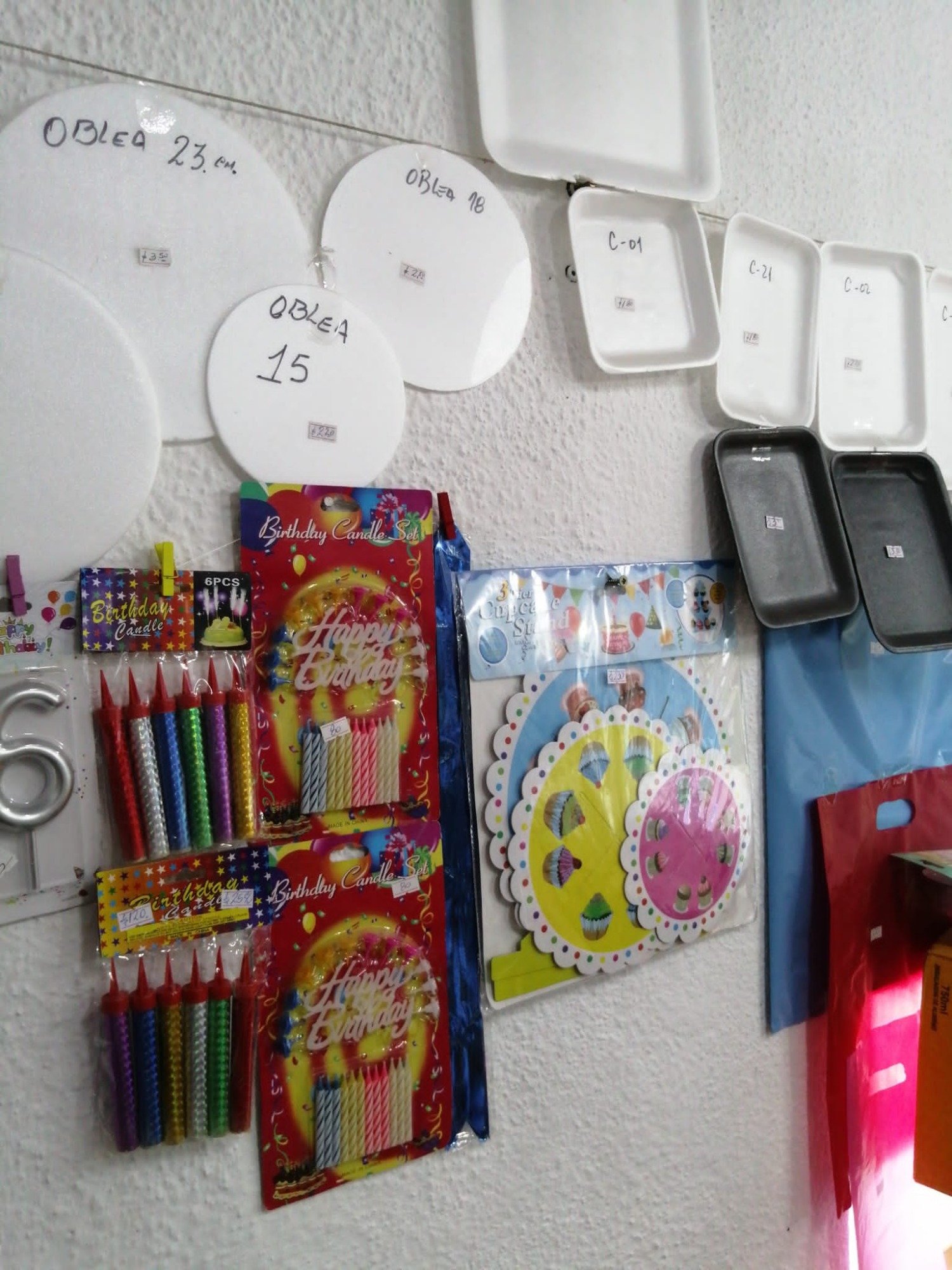 RAFAPACK Bandejas descartables 