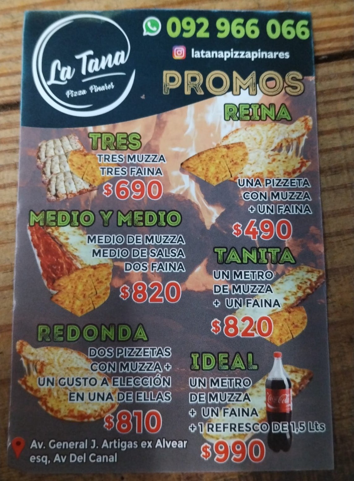 Pizzería La Tana  