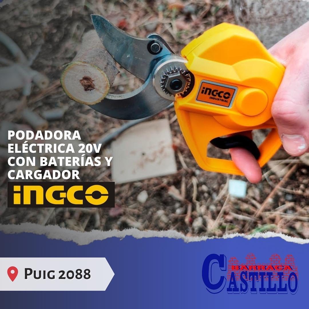BARRACA CASTILLO Podadora eléctrica 