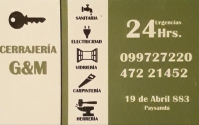 CERRAJERIA G Y M 