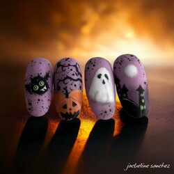 PELUQUERIA JAQUELINE Diseño de uñas para Halloween