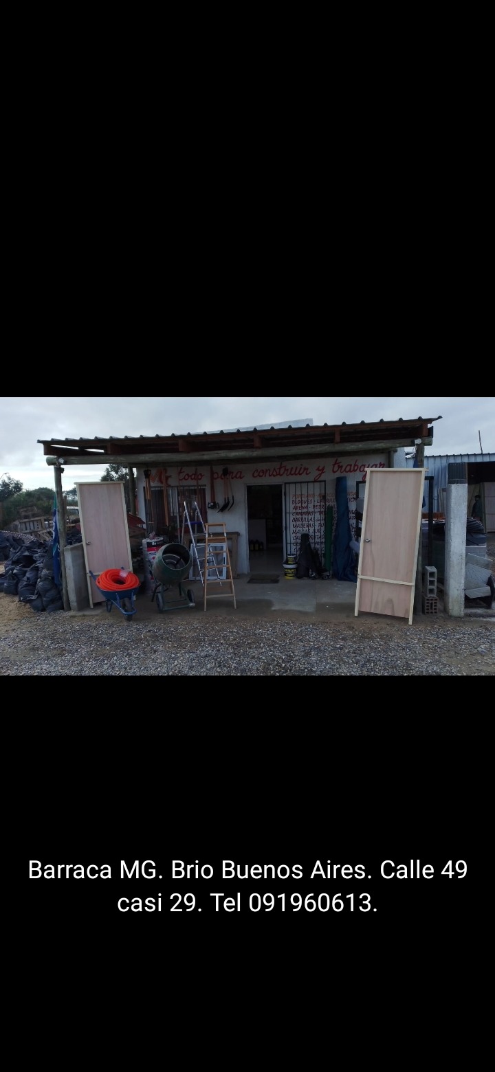 MG BARRACA DE MATERIALES  