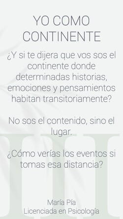 Psicóloga María Pía 