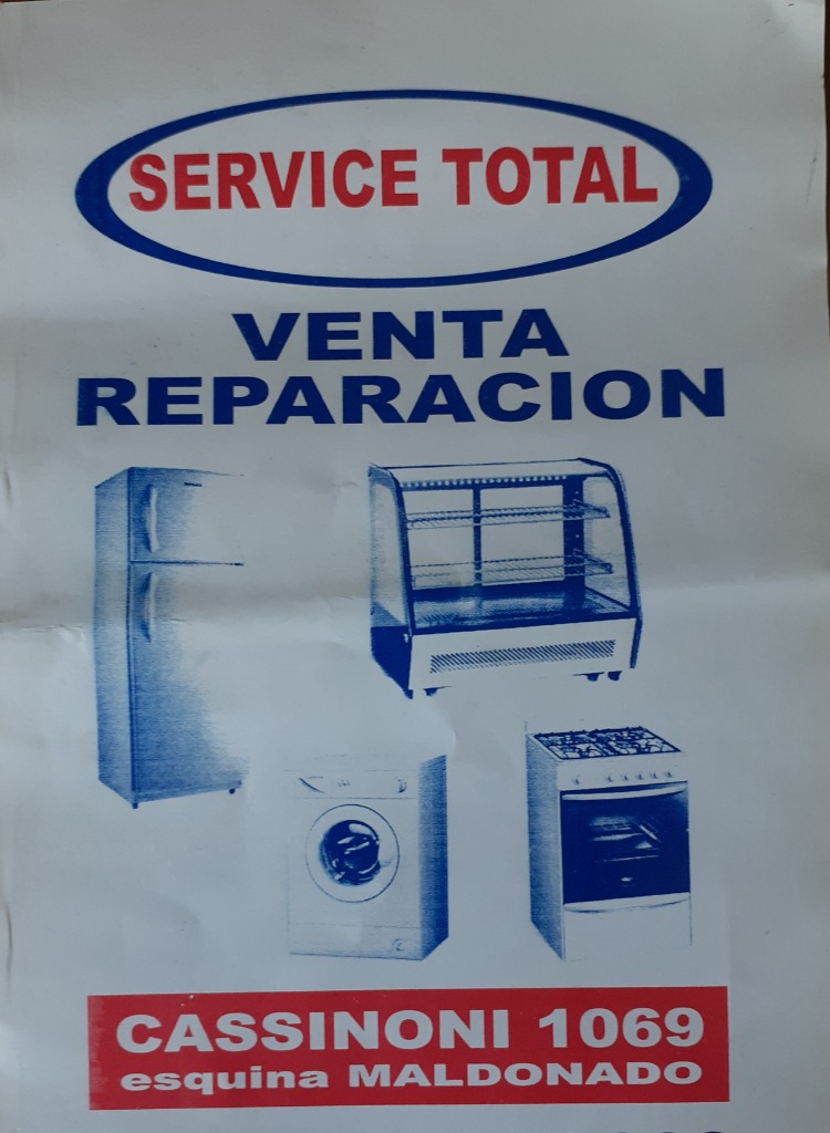 SERVICE TOTAL Reparacion Electrodoméstico SERVICE TOTAL 09934700 