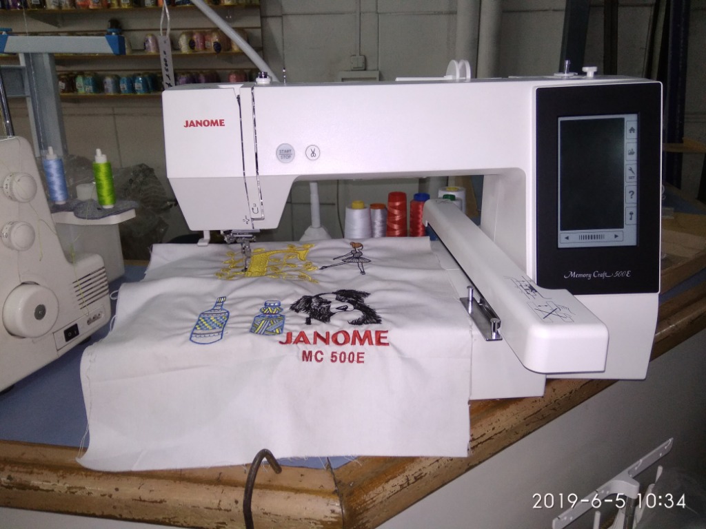 MANZANAL Máquina de bordar 