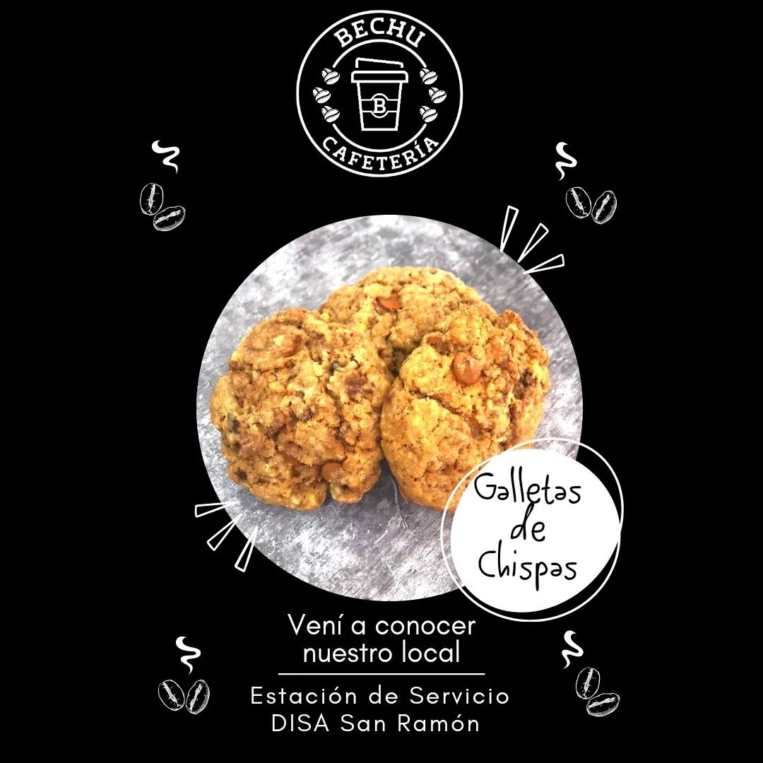 BECHU CAFETERÍA Galletas de Chispas 