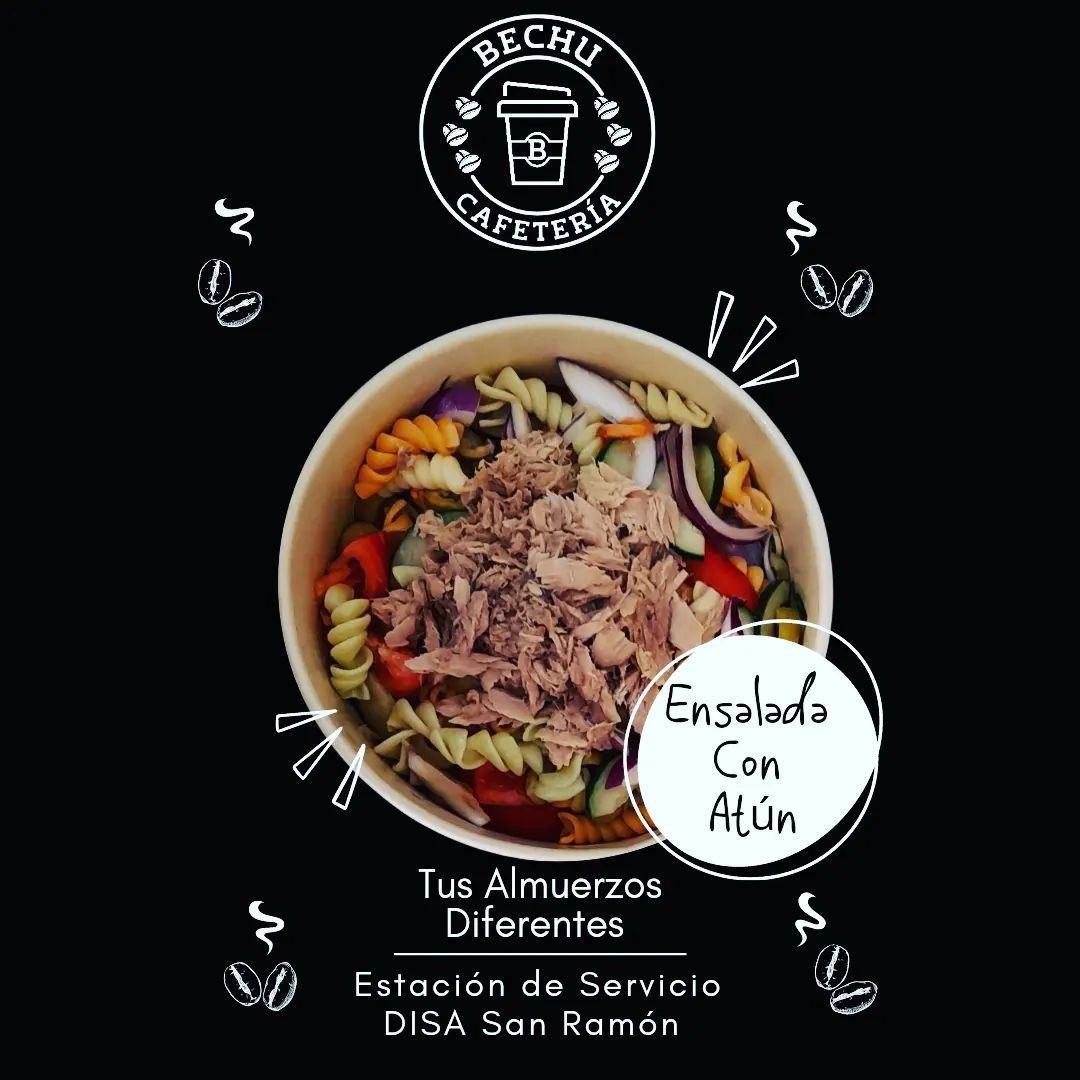 BECHU CAFETERÍA Ensalada con Atún  