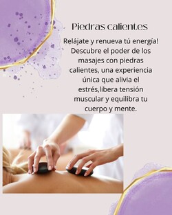 Armonía y Terapia (PARA LA MUJER) Piedras calientes