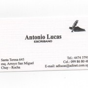Escribano Antonio Lucas