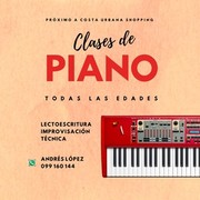 CLASES DE PIANO Y TECLADO EN SAN JOSÉ DE CARRASCO