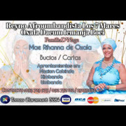 REINO AFROUMBANDISTA LOS 7 MARES OXALA DACUN-YEMANJA BOCI