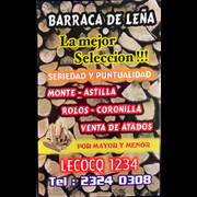 BARRACA DE LEÑA LECOCQ