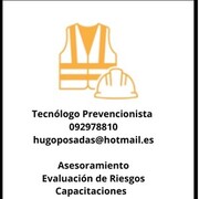 Prevencionista Hugo Posadas