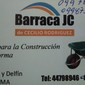 BARRACA JC de MATERIALES CONSTRUCCION en AGUAS DULCES