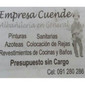 EMPRESA CUENDE de SANITARIAS en LEZICA