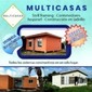 MULTICASAS de CONSTRUCCION CABANAS MADERA en TODO EL PAIS