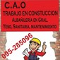CAO TRABAJO EN CONSTRUCCION de CIELORRASOS PVC en TODO EL PAIS