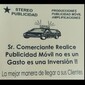 STEREO PUBLICIDAD de ALTOPARLANTES en TODO CANELONES